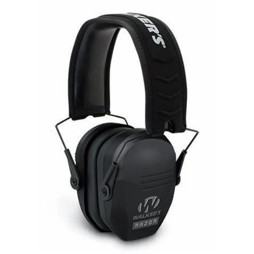 Walkers Game Ear Walker's Razor Slim Passive Ear Muffs 27dB Black