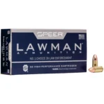 Cci Speer Lawman Handgun Ammunition 9mm Luger 124 gr TMJ 1090 fps 50/ct