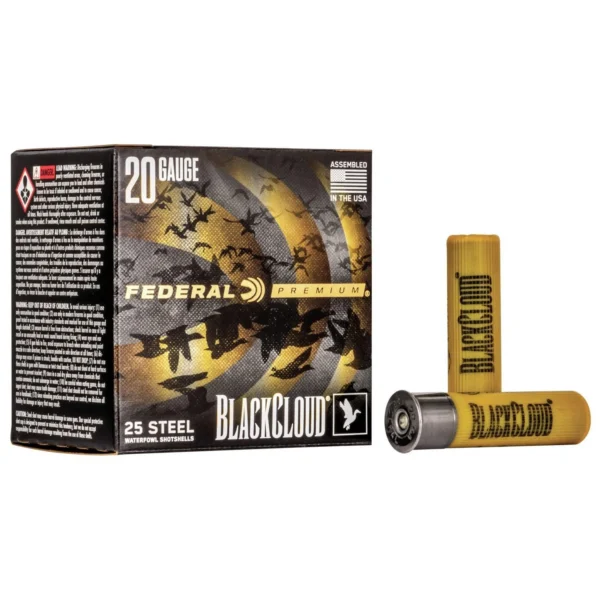 Federal FED BLK CLOUD 20GA 3" #2 25/250