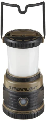 Streamlight Siege lantern in bronze and black with white diffuser, front button and raised handle