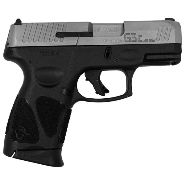 Taurus International Inc. Taurus G3C Handgun .40 S&W 10rd Magazine 3.2" Barrel Black with Stainless Steel Slide