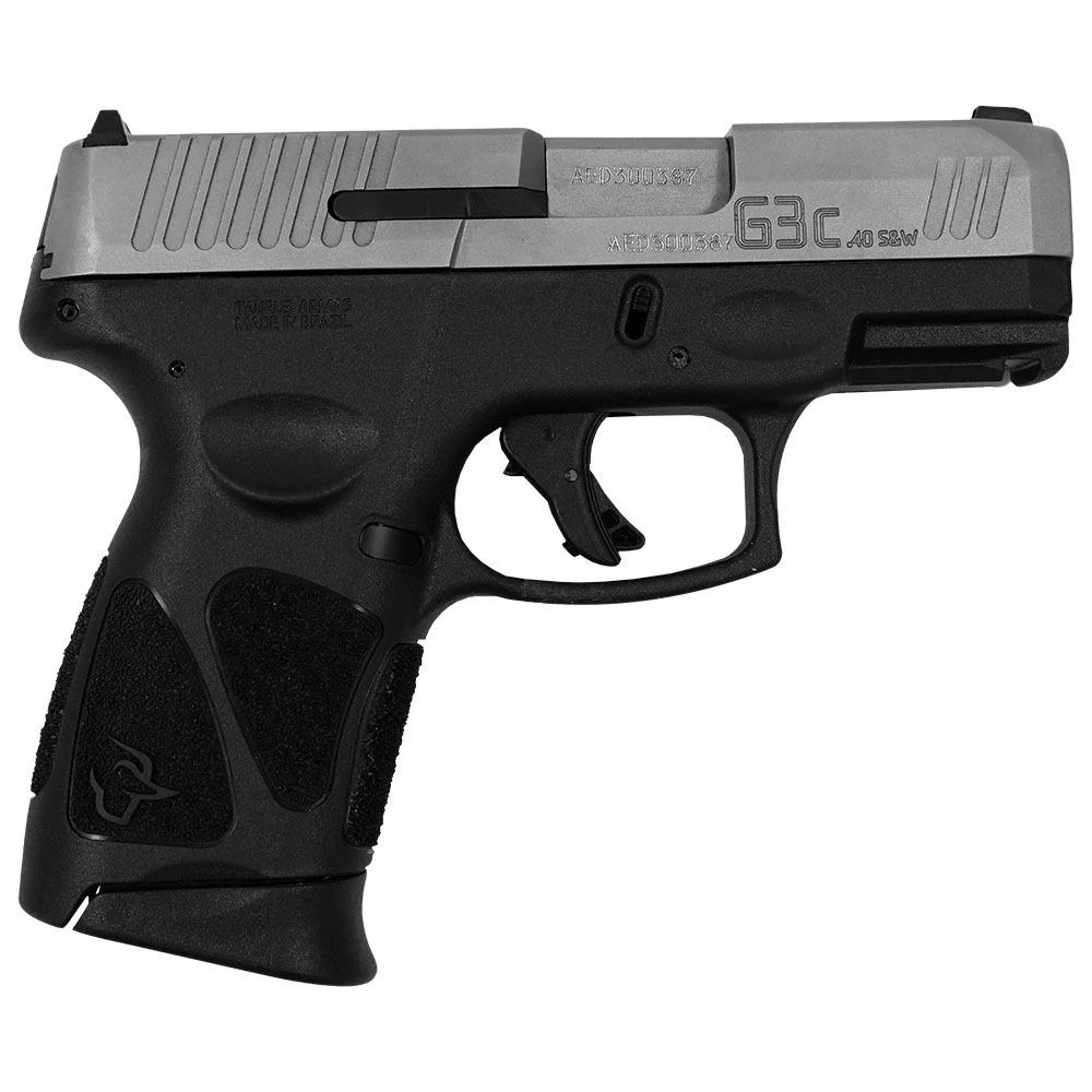 primary-49387 Taurus International Inc. Taurus G3C Handgun .40 S&W 10rd Magazine 3.2" Barrel Black with Stainless Steel Slide