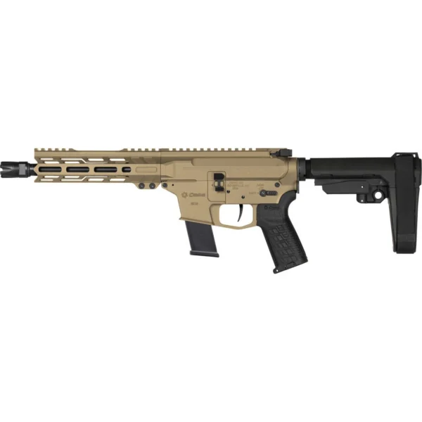 Cmmg Inc. CMMG Banshee Mk10 Pistol 10mm Auto 30rd Magazine 8'' Barrel Coyote Tan w/Brace