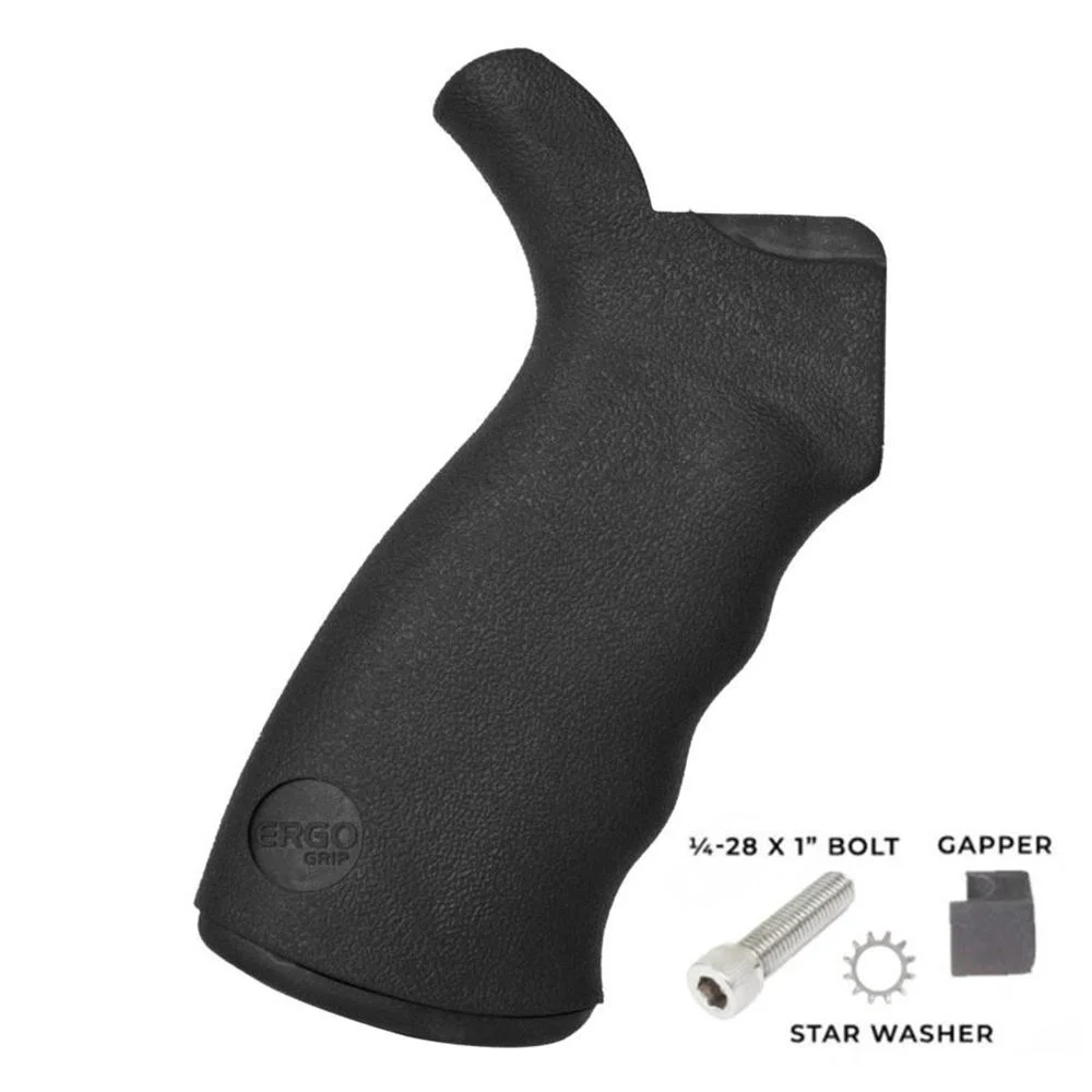 primary-49500 ERGO Enhanced AR15/M16 Grip Kit black grip with bolt, washer and spacer
