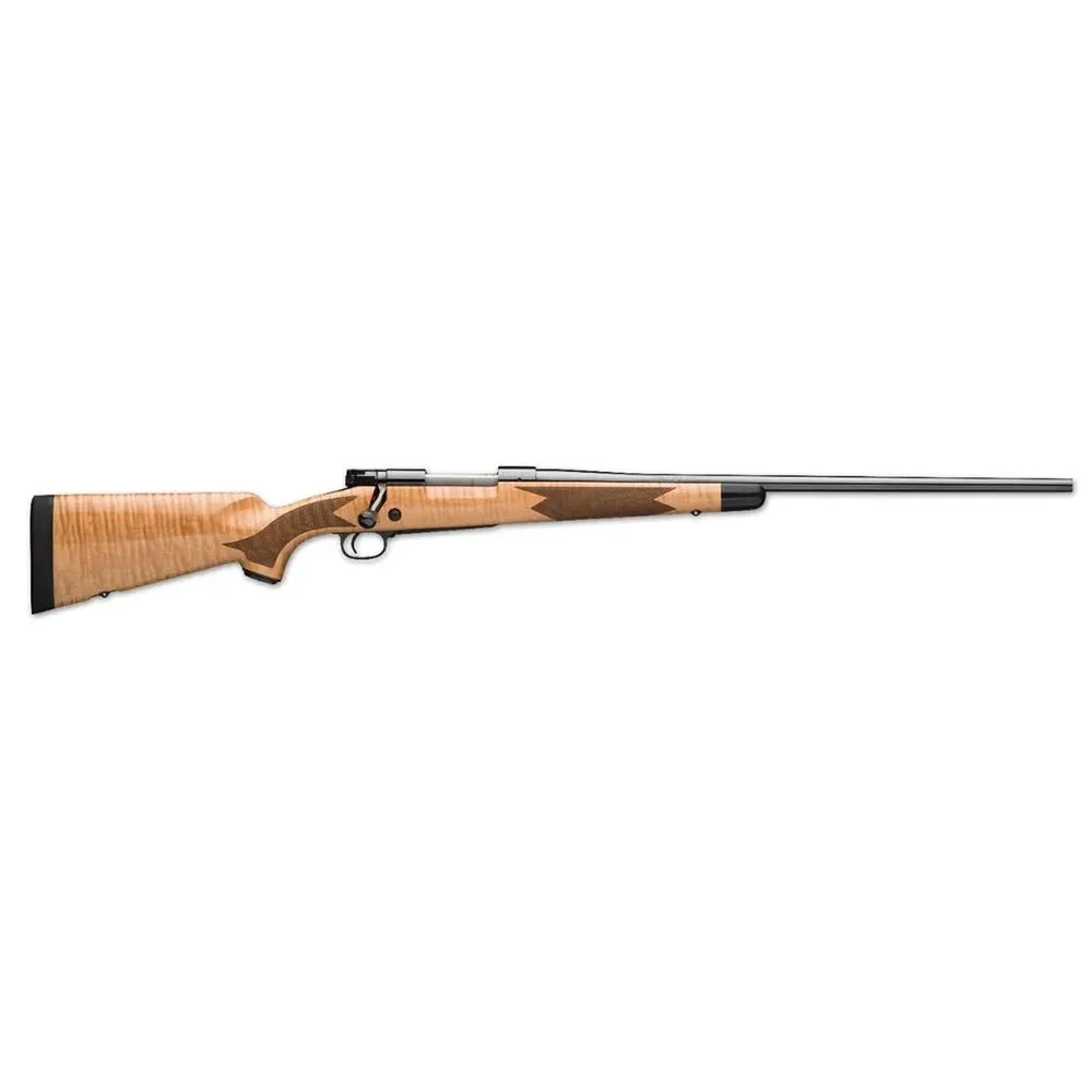 primary-4953 Winchester Repeating Arms / Browning Winchester Model 70 Super Grade Maple Rifle .243 Win 5rd Magazine 22" Barrel Maple Wood