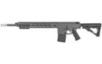 NEMO XO Carbon, black and gray right-side view with ventilated handguard and adjustable stock