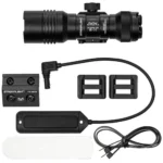 Streamlight Protac Rail Mount 1L-X Pro, black light with switch, cable and mounting accessories