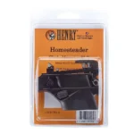 Henry Homesteader Mag Well for GLK in black, front view in orange blister packaging