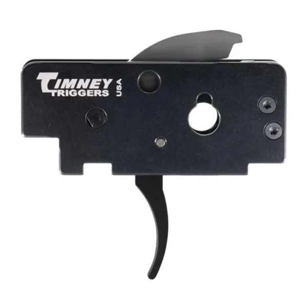 TIMNEY MP5 2 STAGE TRIGGER black trigger assembly, side view with curved trigger shoe