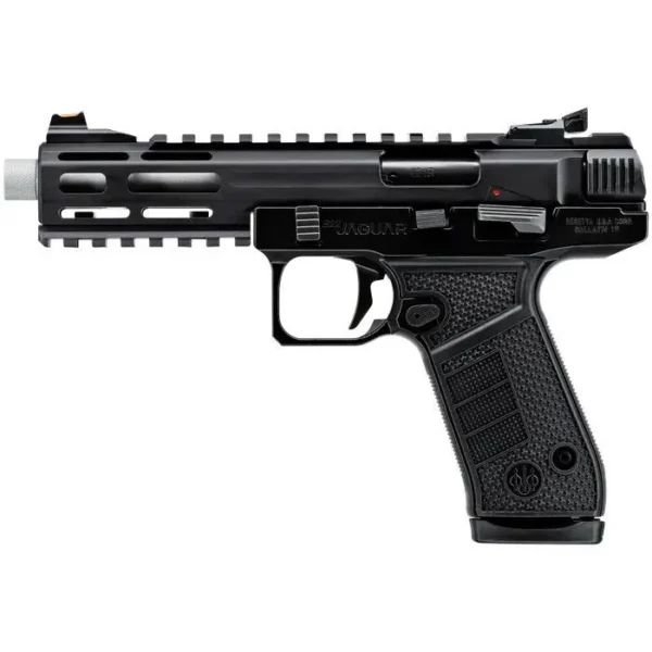 Beretta U.S.A. Beretta B22 Jaguar SAO Handgun .22 LR 10rd Magazines(2) 5.25" Threaded Tact Metal Barrel Black Frame