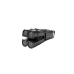 TASER 7 CQ Live Replacement Cartridges, two black cartridges in angled front view