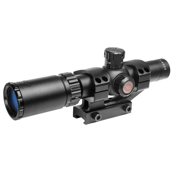primary-49635 Truglo Tru-Brite 30 Series Tacticle Rifle Scope - 1-4x24mm 30mm MIL 1PC