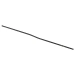 CMC AR15 GAS TUBE MID LENGTH, black bent tube in side view