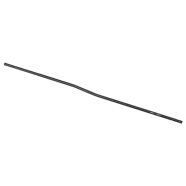 CMC AR15 GAS TUBE MID LENGTH, black bent tube in side view