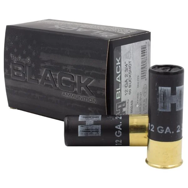 Hornady Mfg Hornady Black Shotshells 12ga 2-3/4" #00 10/ct