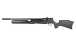 BENJAMIN MARAUDER GEN3 PCP black air rifle in right-side view with long barrel and stock