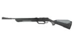 Crosman Vapor Max, black and gray left-facing side view with pump forearm and open sights