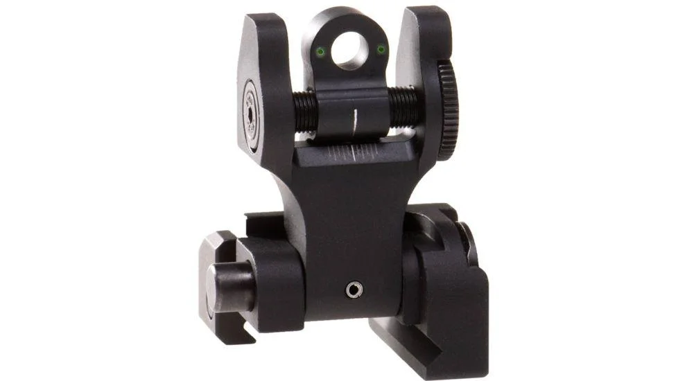 primary-49739 Troy Industries Rear Tritium Battle Sight - Black