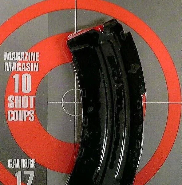 Savage Arms MAG SAV MKII, black curved magazine in retail blister packaging