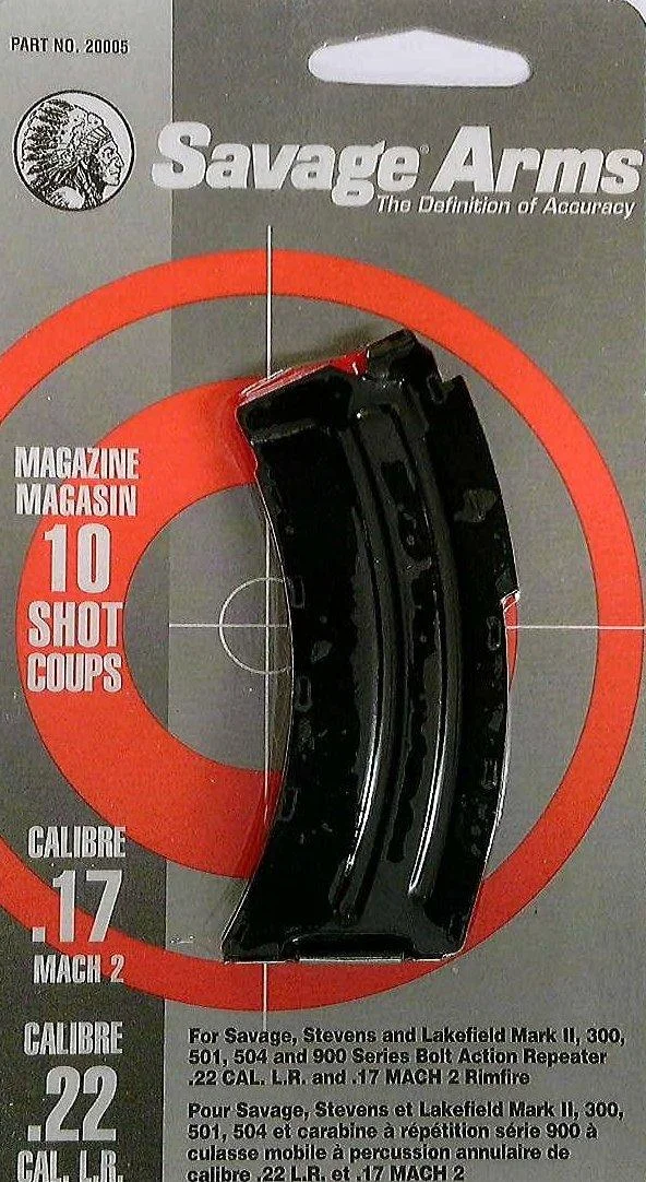 primary-49757 Savage Arms MAG SAV MKII 22LR/17HM2 10RD BL
