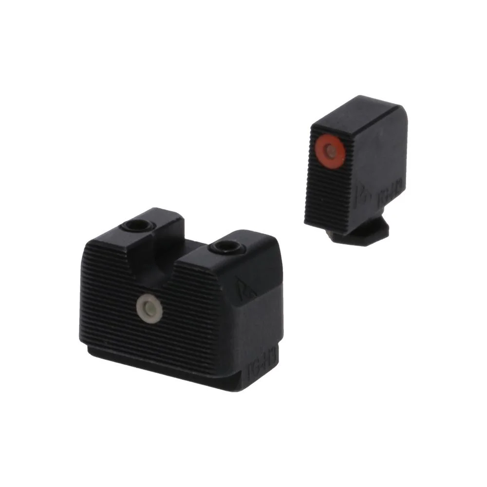 primary-49785 Rival Arms Inline Tritium Night Sights Orange for Glock MOS Double Stack Models