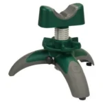 AOB Battenfeld Technologies Handy Shooting Rest NXT, green and gray rest in front view