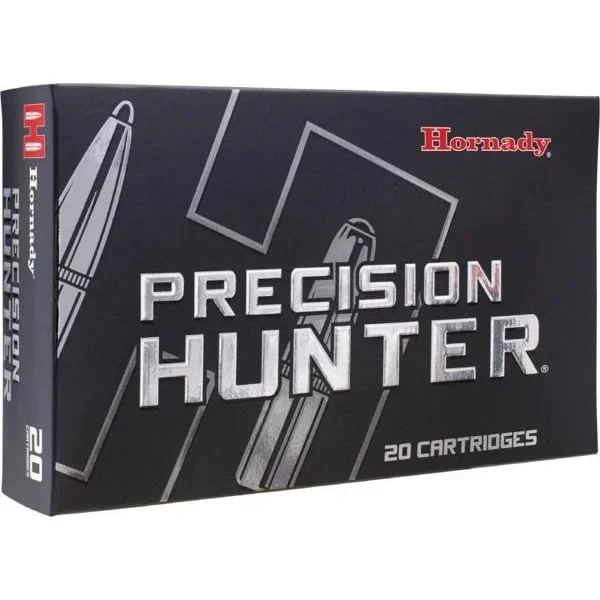 Hornady Mfg Hornady Precision Hunter Rifle Ammunition 28 Nosler 162gr ELD-X 3175 fps 20/ct