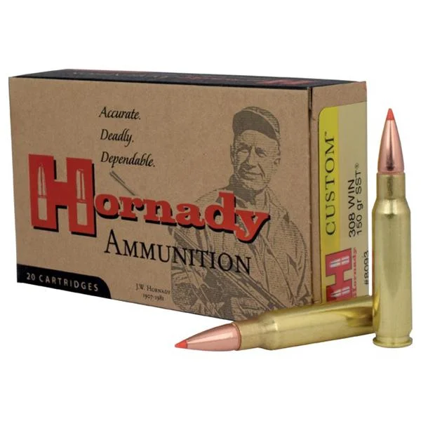 Hornady HRNDY 308WIN 150GR SST 20/200