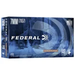 Federal Cartridge Co. Federal Power-Shok Rifle Ammunition 7mm Mauser 140 gr SP 2660 fps - 20/ct