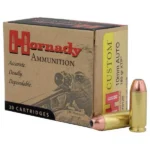 Hornady Mfg Hornady Custom Handgun Ammunition 10mm 180 gr XTP 1275 fps 20/ct
