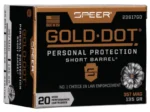 Speer Ammunition SPR GOLD DOT 357MG 135G HP SB 20/200