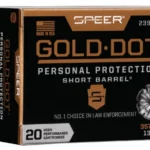 Speer Ammunition SPR GOLD DOT 357MG 135G HP SB 20/200