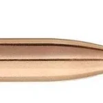 SIERRA GAMEKING .224 65GR 100CT, copper-coloured bullet in side view with pointed tip
