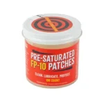 SHOOTERS CHOICE CLP PATCHES 100CT in white and orange tub, front angled view