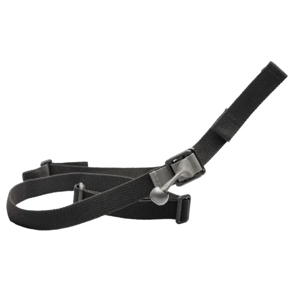 BL FORCE GMT SLING, black looped sling with metal buckle and adjustment tabs