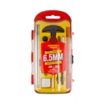 SHOOTERS CHOICE 6.5MM CLEANING KIT in red and clear case, front view