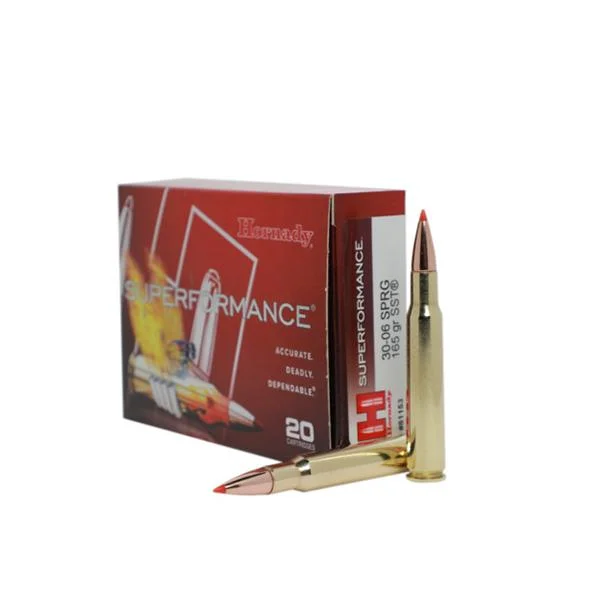 Hornady Mfg Hornady Superformance Rifle Ammunition .30-06 Sprg 165 gr SST 2940 fps 20/ct