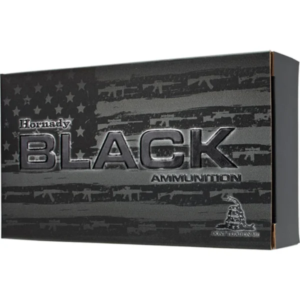 Hornady Mfg Hornady Black Rifle Ammunition 5.56X45 NATO 75 gr HD SBR 2321 fps 20/ct