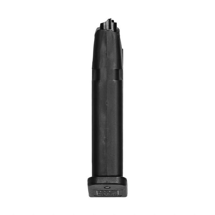 primary-50099 KCI USA Glock Gen 2 Magazine, black front view with polymer baseplate and visible feed lips