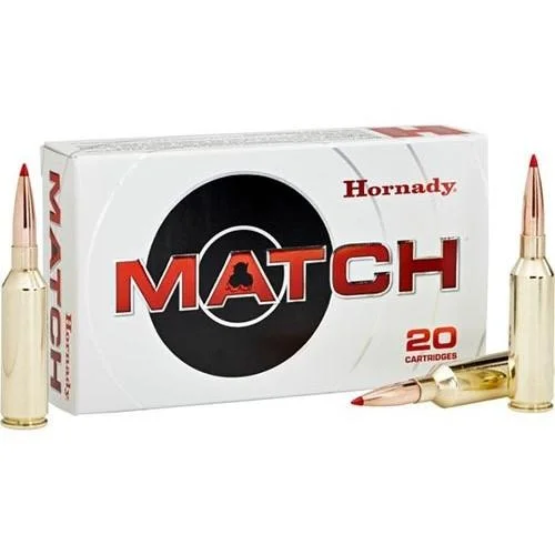 Hornady Mfg Hornady Match Rifle Ammunition 6.5 PRC 147 gr ELD-M 2910 fps 20rd