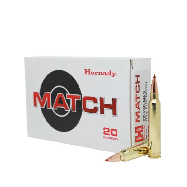 Hornady Mfg Hornady Match Rifle Ammunition .300 Win Mag 178 gr ELD 2960 fps 20/ct