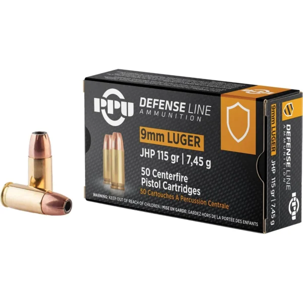 Prvi Partizan PPU 9MM JHP 115GR 50/1000