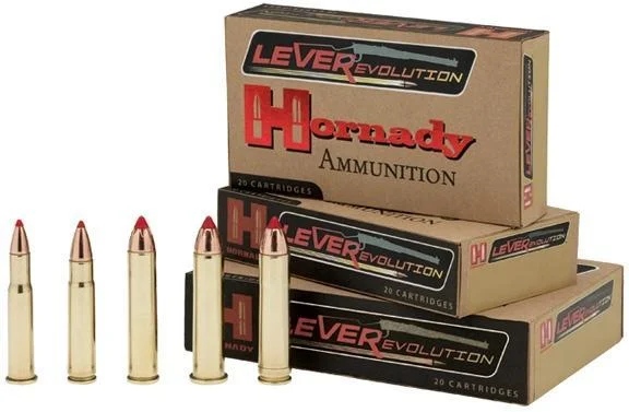 Hornady Mfg Hornady LEVERevolution Rifle Ammunition .338 Marlin 200 gr FTX 2565 fps 20/ct