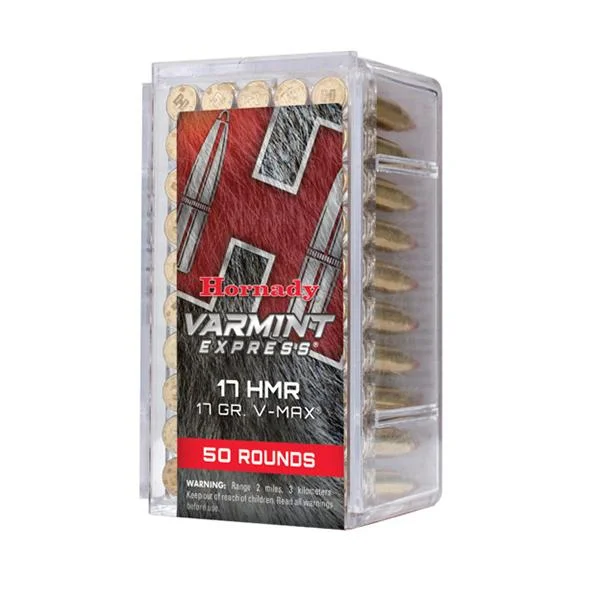 Hornady HRNDY 17HMR 17GR V-MAX 50/2000