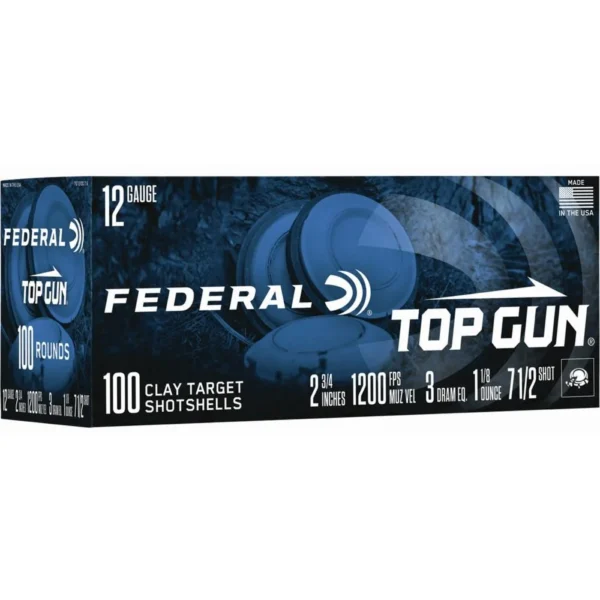 Federal FED TOP GUN 12GA 2.75" #7.5 100/200