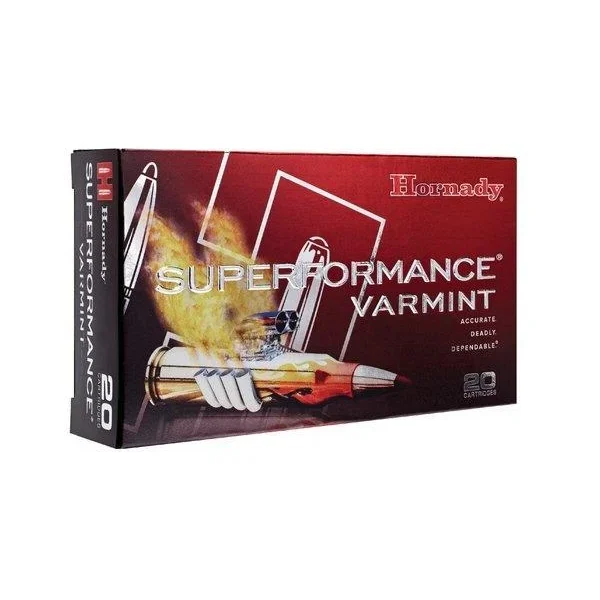 Hornady Mfg Hornady Superformance Rifle Ammunition .17 Hornet 20 gr V-MAX 3650 fps 25/ct