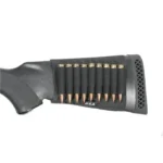 BLACKHAWK BH Butt Stock Shell Holder, black holder on stock with exposed shells