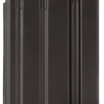 MAG RUGER SR-556, black magazine angled front view with orange follower