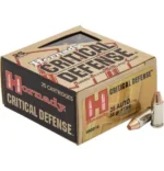 Hornady Mfg Hornady Critical Handgun Ammunition .25 Auto 35 gr FTX 900 fps 25/ct
