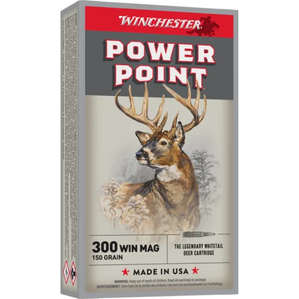Winchester Ammunition WIN SPRX PWR PNT 300WIN 150GR 20/200